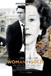woman in gold onesheet